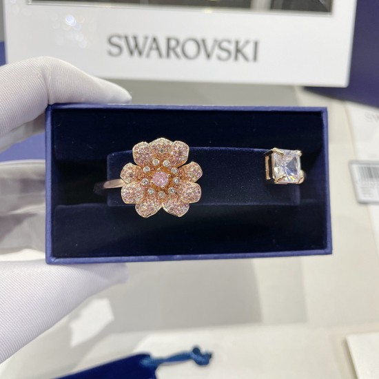 Swarovski Connexus Bracelet Pink Rose Gold