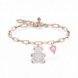 Swarovski Teddy Bracelet Pink Beer Rose Gold