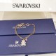 Swarovski Teddy Bracelet Pink Beer Rose Gold