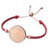 Swarovski Connexus Medallion Bracelet Red Brown 5615194