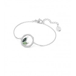 Swarovski Dellium Bracelet Bamboo Green Rhodium Plated 5645375