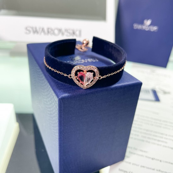 Swarovski Gema 520 Bracelet Rose Gold 5653012