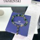 Swarovski Gema Bracelet Mixed Cuts Green Gold Tone Plated 5652822