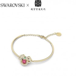 Swarovski Gratia Bracele Pink Yellow Gold 5622090