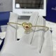 Swarovski Gratia Bracele Pink Yellow Gold 5622090