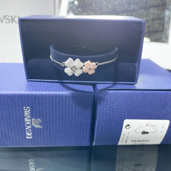 Swarovski Latisha Bracelets Flower Multicolored Rhodium Plated 5636590