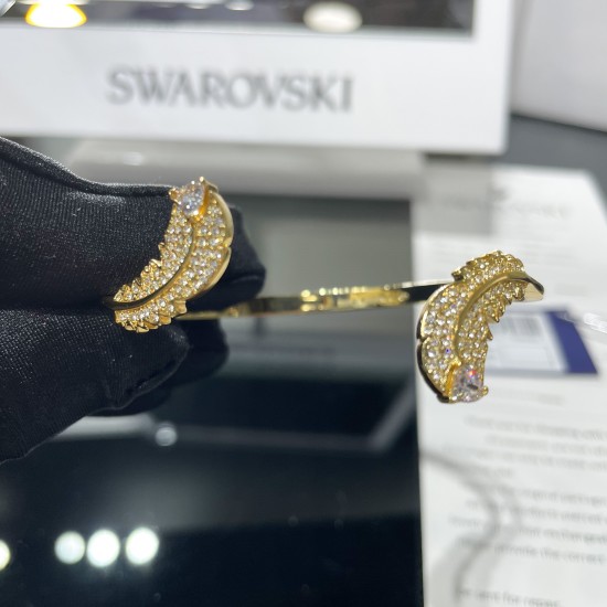 Swarovski Nice Bangle Yellow Gold 5505622