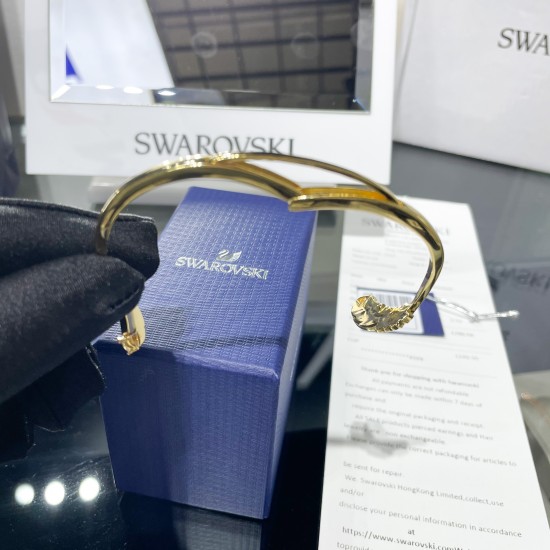 Swarovski Nice Bangle Yellow Gold 5505622