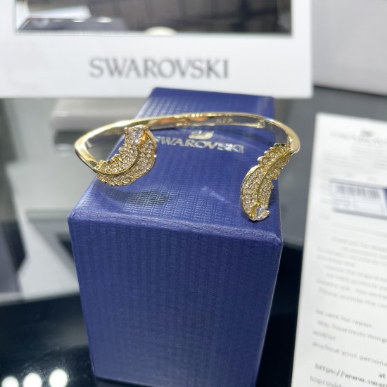 Swarovski Nice Bangle Yellow Gold 5505622