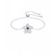 Swarovski Stella Bracelet Mixed Cuts Star Blue Rhodium Plated 5639187