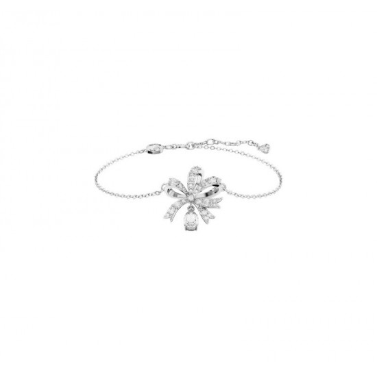 Swarovski Volta Bracelet Bow White Rhodium Plated 5647581