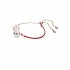 Swarovski Zodiac Rabbit Bracelets Red Silver 5647976