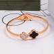 Van Cleef & Arpels Alhambra Of Rose Gold And Gold Bracelets 2 Colors