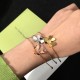 Van Cleef & Arpels Frivole Gold/Silver/Rose Gold VCA Bracelets 1 Flowers