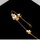 Van Cleef & Arpels Frivole Gold VCA Bracelets 5 Flowers