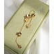 Van Cleef & Arpels Frivole Gold VCA Bracelets 5 Flowers