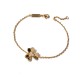 Van Cleef & Arpels Frivole Of Rose Gold With Silver/Gold Bracelets 3 Flowers