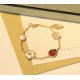 Van Cleef & Arpels Lucky Spring Of Rose Gold Bracelets