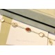 Van Cleef & Arpels Lucky Spring Of Rose Gold Bracelets