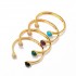 Van Cleef & Arpels Perlee Couleurs Bracelets/Rose Gold And Silver Blue 4 Colors 