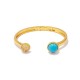 Van Cleef & Arpels Perlee Couleurs Bracelets/Rose Gold And Silver Blue 4 Colors