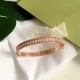 Van Cleef & Arpels Perlee Diamond Of Gold Bracelets/Rose Gold And Silver 3 Colors