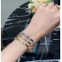 Van Cleef & Arpels Perlee Gold And Silver/Rose Gold Bracelets 3 Colors 