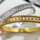 Van Cleef & Arpels Perlee Gold/Silver Bracelets 2 Colors