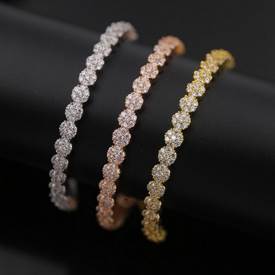 Van Cleef & Arpels Perlee Of Gold/Silver/Rose Gold Bracelets 3 Color