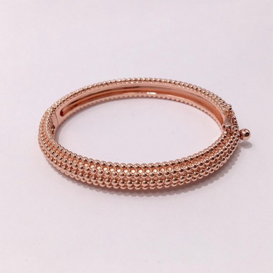 Van Cleef & Arpels Perlee Pearls Of Gold And Silver/Rose Gold Bracelets 3 Colors