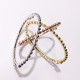 Van Cleef & Arpels Perlee Pearls Of Gold And Silver/Rose Gold Bracelets