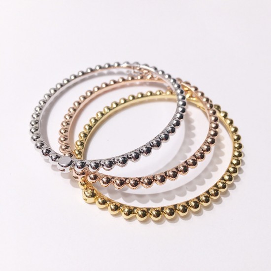 Van Cleef & Arpels Perlee Pearls Of Gold And Silver/Rose Gold Bracelets