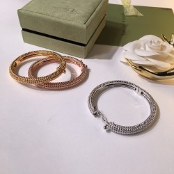 Van Cleef & Arpels Perlee Pearls Of Gold Bracelets/Rose Gold/Silver 3 Colors 