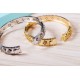 Van Cleef & Arpels Perlee Silver Gold And Rose Gold Bracelets 3 Colors