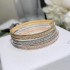 Van Cleef & Arpels Perlee Silver Gold With Rose Gold Bracelets 3 Colors 