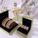 Van Cleef & Arpels Perlee Silver Rose And Gold Bracelets 3 Color