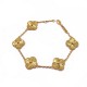 Van Cleef & Arpels Sweet Alhambra Gold And Rose Gold/Silver VCA Bracelets 3 Colors