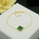 Van Cleef & Arpels Sweet Alhambra Gold/Green/Red/Black VCA Bracelets 5 Colors