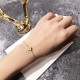 Van Cleef & Arpels Sweet Alhambra Gold Silver/Rose Gold VCA Bracelets 3 Colors