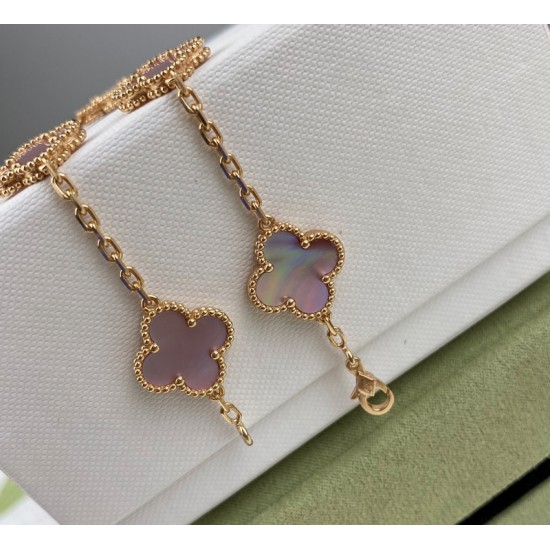 Van Cleef & Arpels Sweet Alhambra Of Gold VCA Bracelets