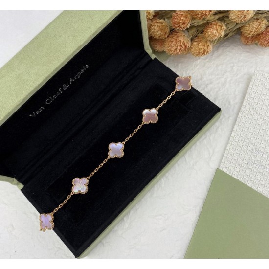 Van Cleef & Arpels Sweet Alhambra Of Gold VCA Bracelets