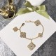 Van Cleef & Arpels Sweet Alhambra Rose Gold With Silver/Gold VCA Bracelets 3 Colors