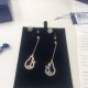 Swarovski Cattitude Earrings Cat and Star