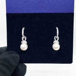 Swarovski Originally Pierced Earrings White