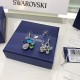 Swarovski Sunny Pierced Earrings Multi Colored