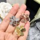 Van Cleef & Arpels Frivole Carrings Rose Gold VCA Earrings Silver 3 Colors