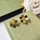 Van Cleef & Arpels Frivole Earrings Rose Gold VCA Earrings Silver Of Gold 3 Colors