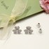 Van Cleef & Arpels Frivole Of Rose Gold VCA Earrings Silver And Pink 4 Colors 