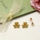 Van Cleef & Arpels Frivole Of Rose Gold VCA Earrings Silver And Pink 4 Colors