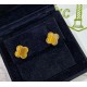 Van Cleef & Arpels Sweet Alhambra Gold VCA Earrings Yellow